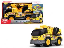 DICKIE CITY HEROES - CAMION EXCAVATEUR SONS ET LUMIÈRES (30 CM)